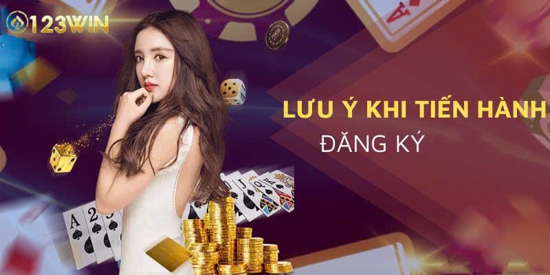 Đăng Ký 123WIN Uy Tín, Bảo Mật Cao, Thao Tác Dễ Dàng Lưu ý quan trọng khi Đăng ký 123WIN